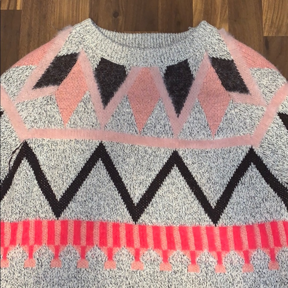 Patterned Fall Sweater - Picture 2 of 2